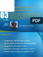 Manajemen Proyek Sistem Informasi (TM3)