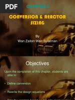 Chapter 2 - Conversion Reactor Sizing