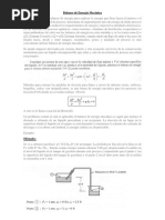 Balance de Energía Mecánica