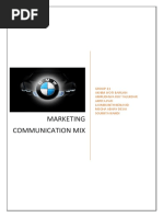 BMW - Marketing Communication Mix