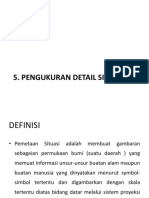 Pengukuran Detail Situasi