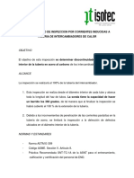 Procedimiento para Inspeccionar Tuberia en Acero