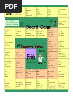 Board Game Have Something Done Causative Verbs