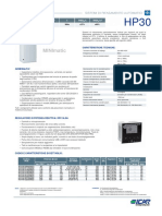 Scheda Tecnica MINImatic HP30