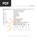 Computer Keyboard Shortcut Keys PDF