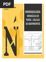 Hidraúlica de Pozos - Cálculo de Abatimientos