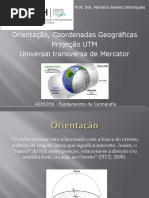 Orientação - Coordenadas - UTM