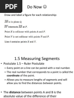 Geo Sem 1.5 Measuring Segments