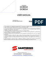 Santerno Dcreg2 Dcreg4 d500 Manual