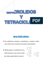 Macrolidos y Tetraciclinas