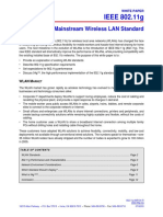 IEEE 802.11g: The New Mainstream Wireless LAN Standard