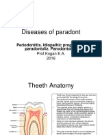 Diseases of Paradont