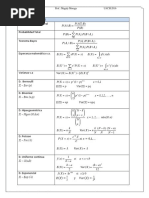 Formulario - Estadística y Probabilidades P1