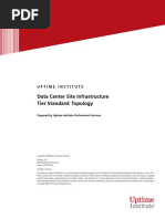 Uptime Institute Standard Tier Topology