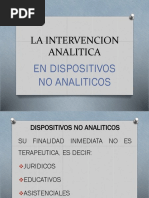 La Intervencion Analitica