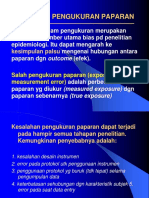 Bias Pada Pengukuran Paparan