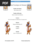 Tabla Comparativa de SCM