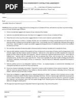 Instructor Independent Contractor Agreement