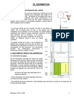 Bádminton de 1º - ESO