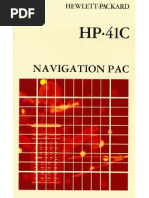 HP-41C Navigation PAC