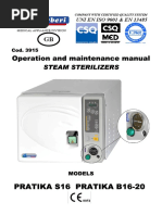 Reverberi Pratika B16-20 Sterilizer - Service Manual