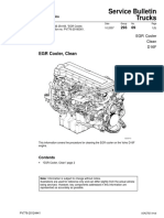 EGR Cooler Clean Volvo D16