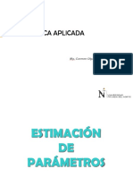 Estimación de Parámetros 