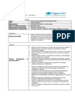 Fiche de Poste DSI