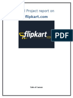 Final Report On FLIPKART Com