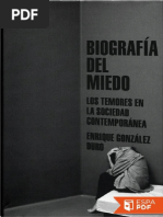 Biografia Del Miedo - Enrique Gonzalez Duro