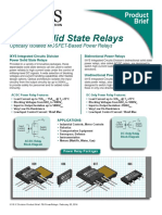 Power Solid State Relays: Product Brief