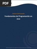 Fundamentos de Programacion en Java PDF