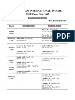 Ibdp Exam Nov.2017 (TT)