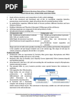 11 Biology Notes Ch08 Cell Structure and Functions