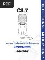 Large Diaphragm Studio Condenser Microphone