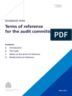 Audit Committee TOR