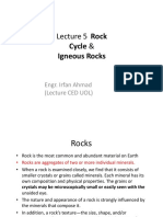 Lecture 5... Rock Cycle, Igneous Petrology