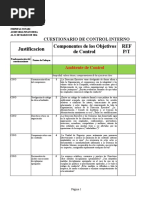 Ambiente de Control Interno