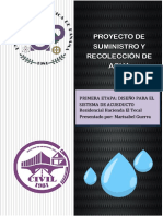 Proyecto de Suministro y Recoleccion de Agua