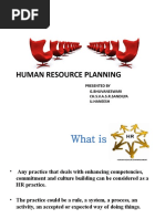 Human Resource Planning: Presented by G.Bhuvaneswari Ch.S.V.A.S.R.Sandilya U.Haneesh