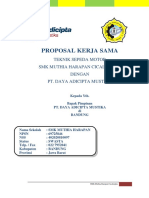 Contoh Proposal Kerjasama TSM SMKN 1 Majalengka