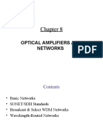 Optical Amplifiers and Networks