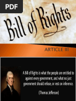 PGC Article Iii. Bill of Rights