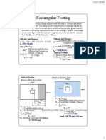 FOUNDATION RCD of Footings 2 Rectangular Footing