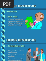 Ethics in The Workplace