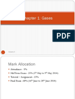 Chapter 1 - Gas Law