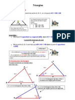 Triangles (5ème)