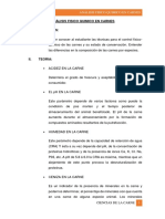 Analisis Fidico Quimico de La Carne Imprimir