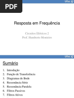 Unidade 6 - Resposta em Frequência