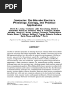 Geobacter: The Microbe Electric's Physiology, Ecology, and Practical Applications